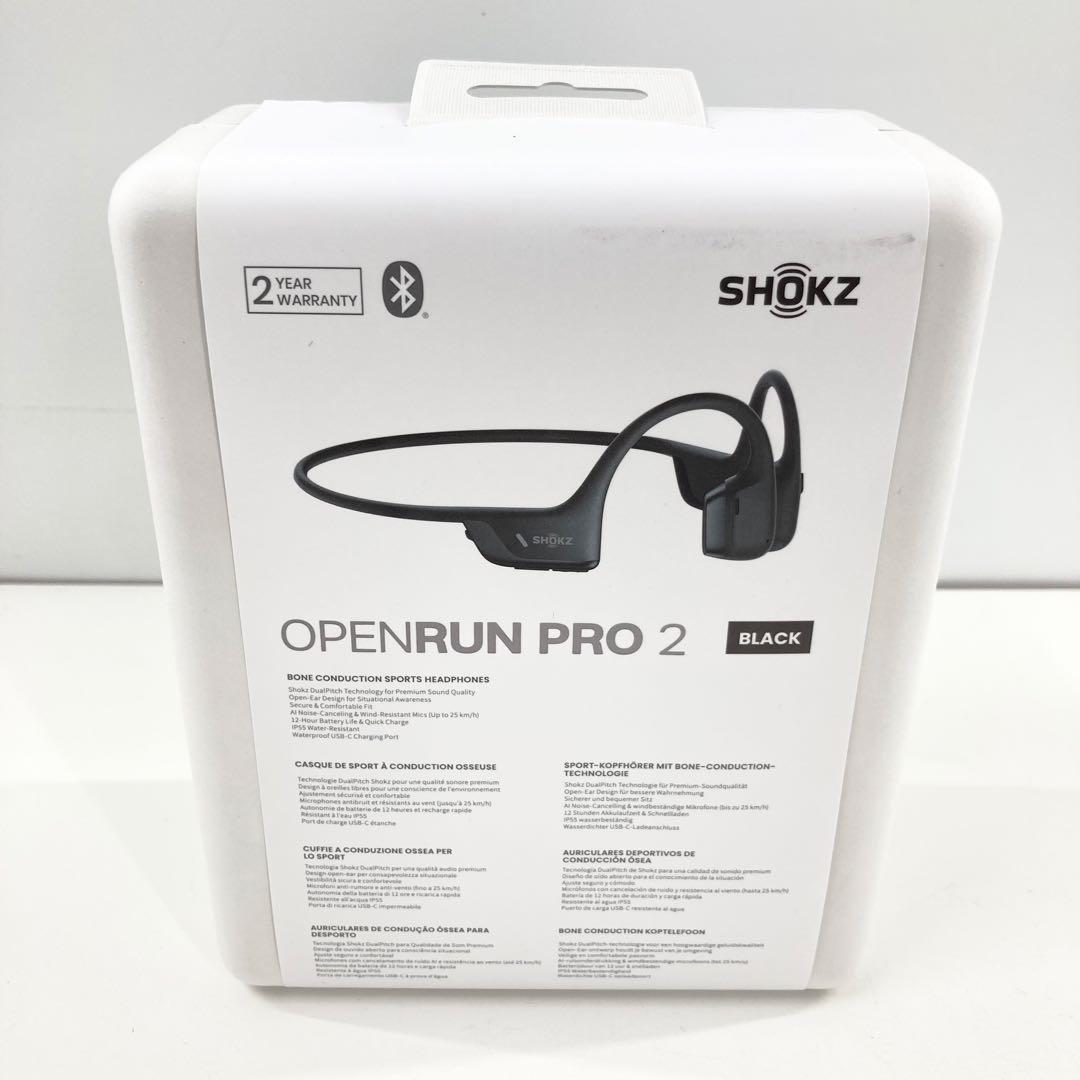 新品未開封 After SHOKZ OpenRun Pro2 骨伝導イヤホン