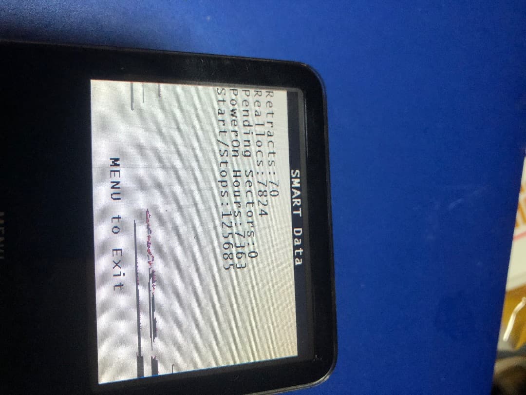 iPod classic 5G改 160GB ジャンク扱