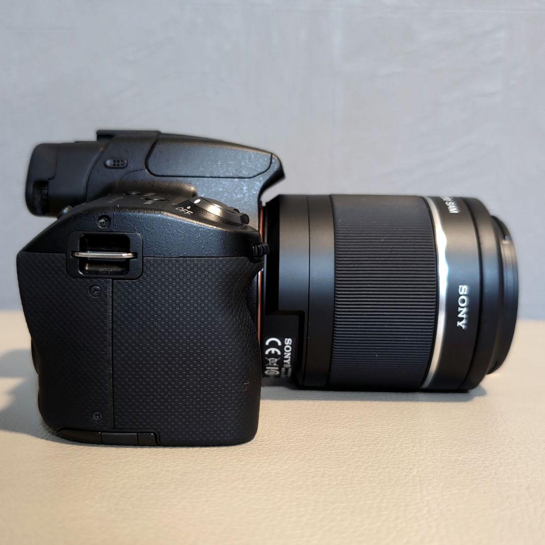 【望遠レンズ付き】SONY α55