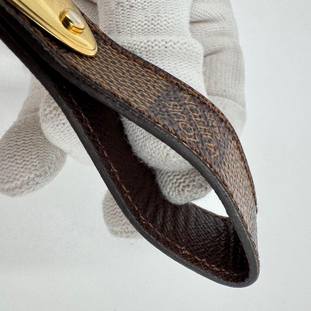 ルイヴィトン ポルトクレ ドラゴンヌ ダミエ キーホルダー キーリング