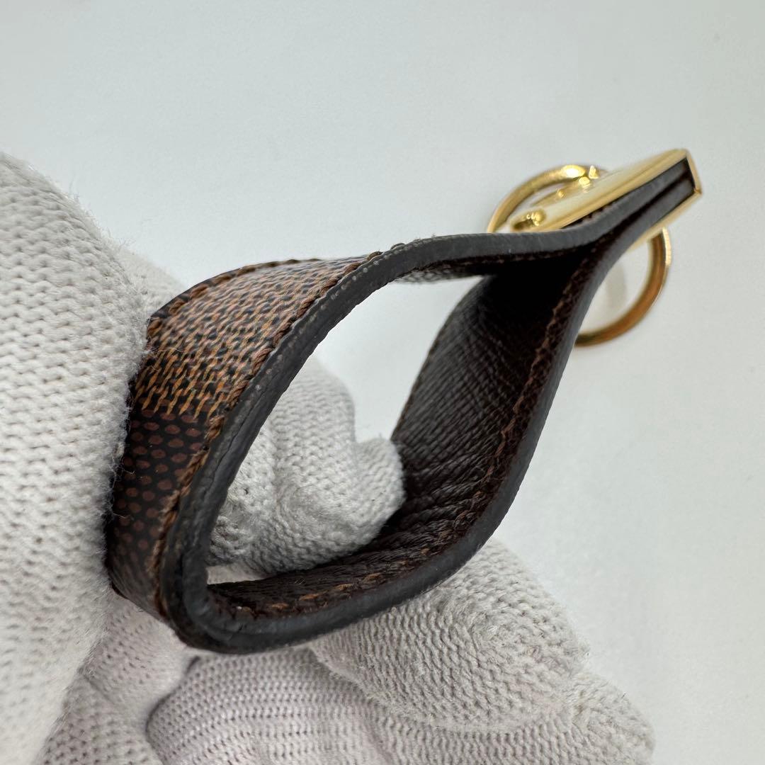 ルイヴィトン ポルトクレ ドラゴンヌ ダミエ キーホルダー キーリング