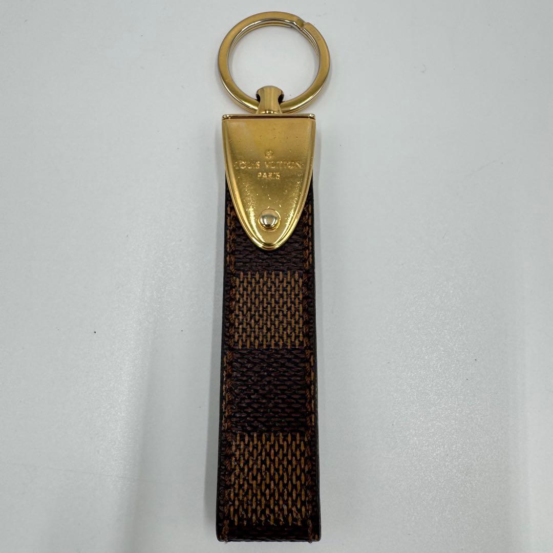 ルイヴィトン ポルトクレ ドラゴンヌ ダミエ キーホルダー キーリング