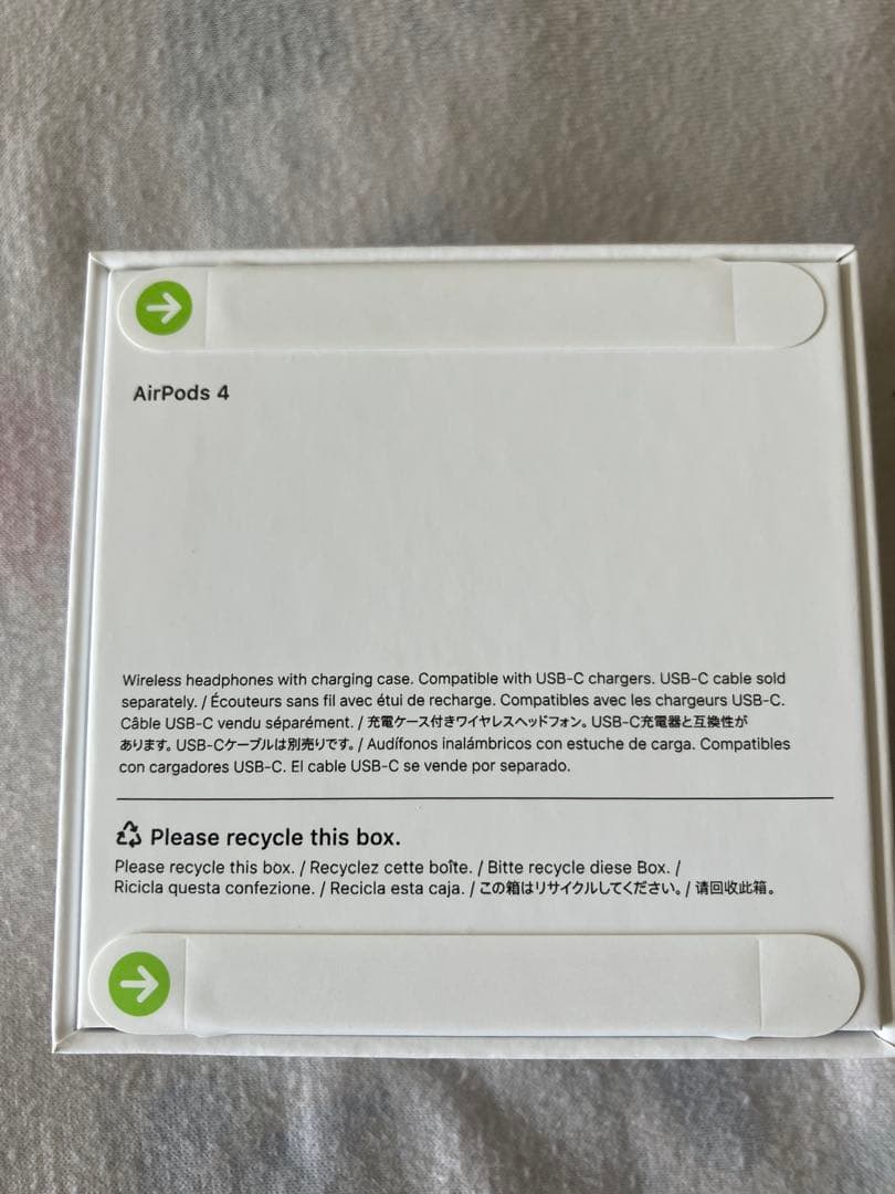 Apple AirPods 4 新品未使用・正規品・未開封