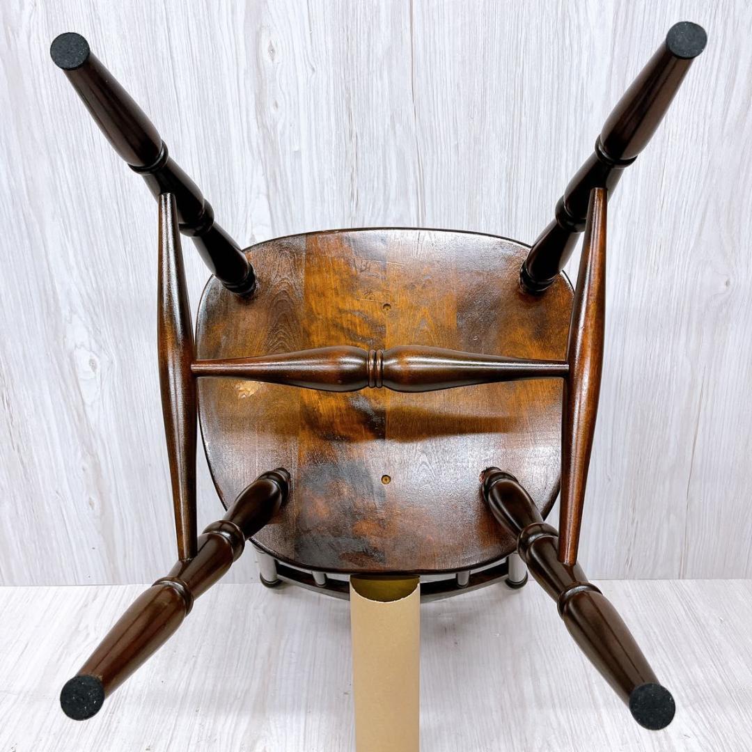 北海道民芸家具 ウィンザーチェア ダイニングチェア 椅子 いす イス①