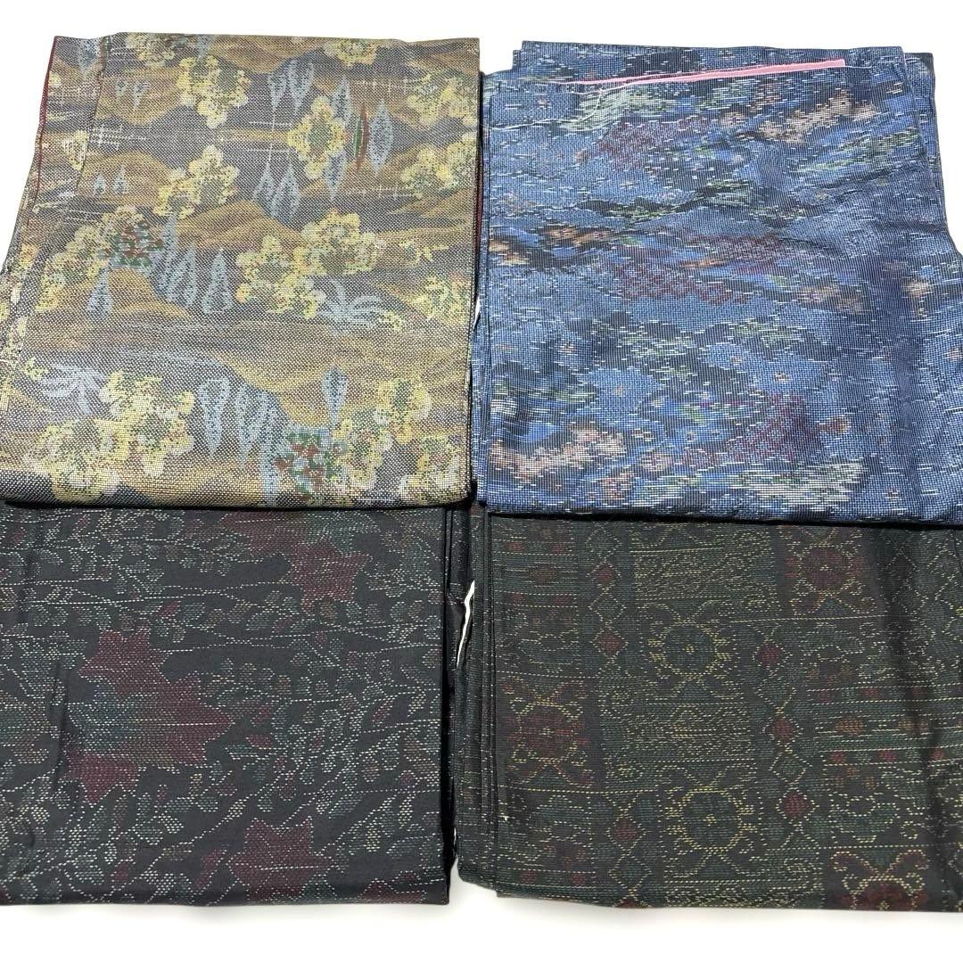 正絹　紬の着物　11枚セット　まとめ売り　リメイク材料用　大島紬　染め紬　民芸紬