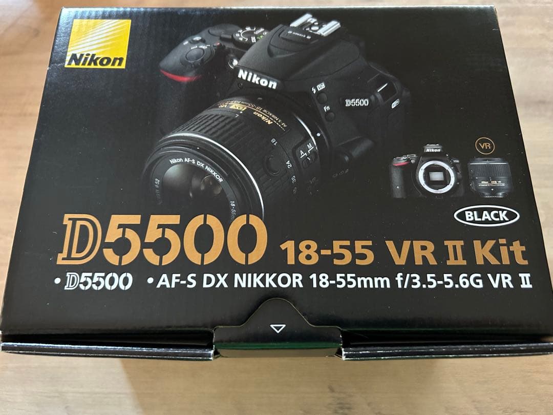 Nikon D5500 ニコン　カメラ　シャッター回数2129
