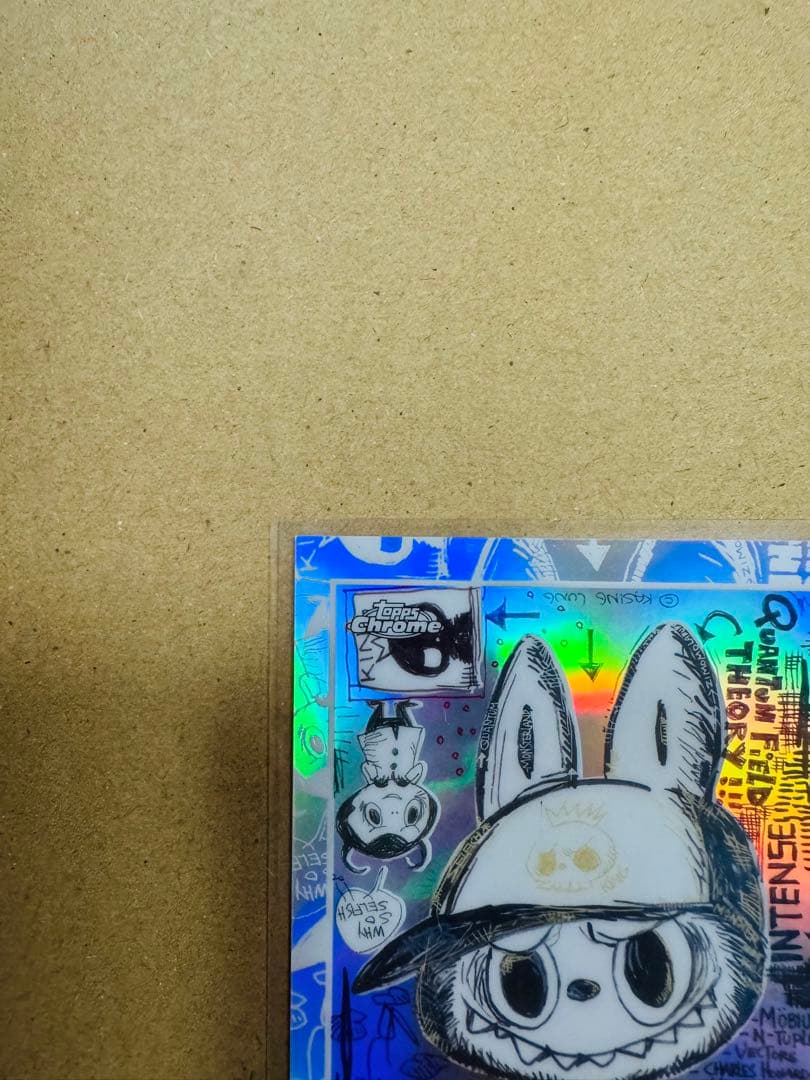 2025 Topps Chrome Labubu 箔サイン