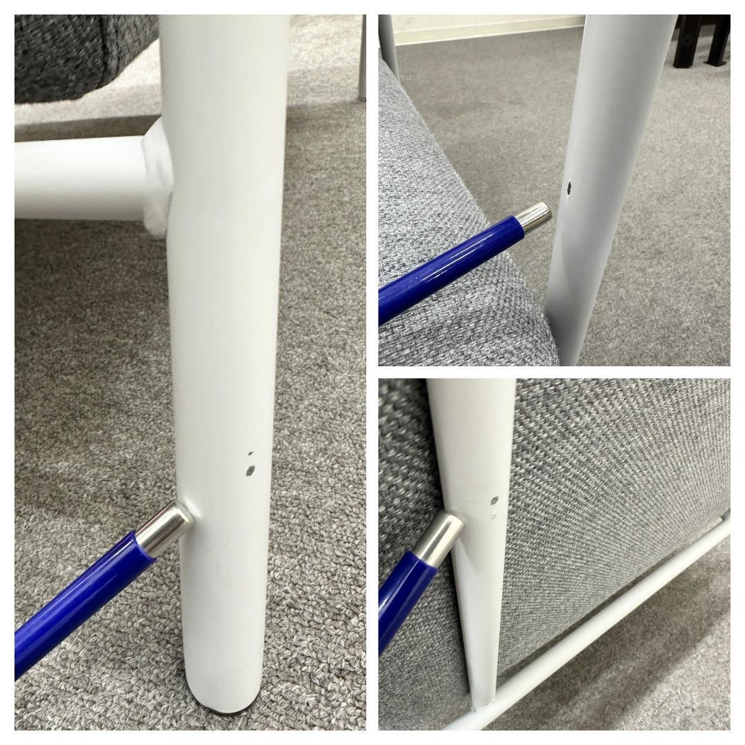 ベラコンテ■レール　ラウンジソファ　1P　グレー　シンプル　パモウナ取り扱い