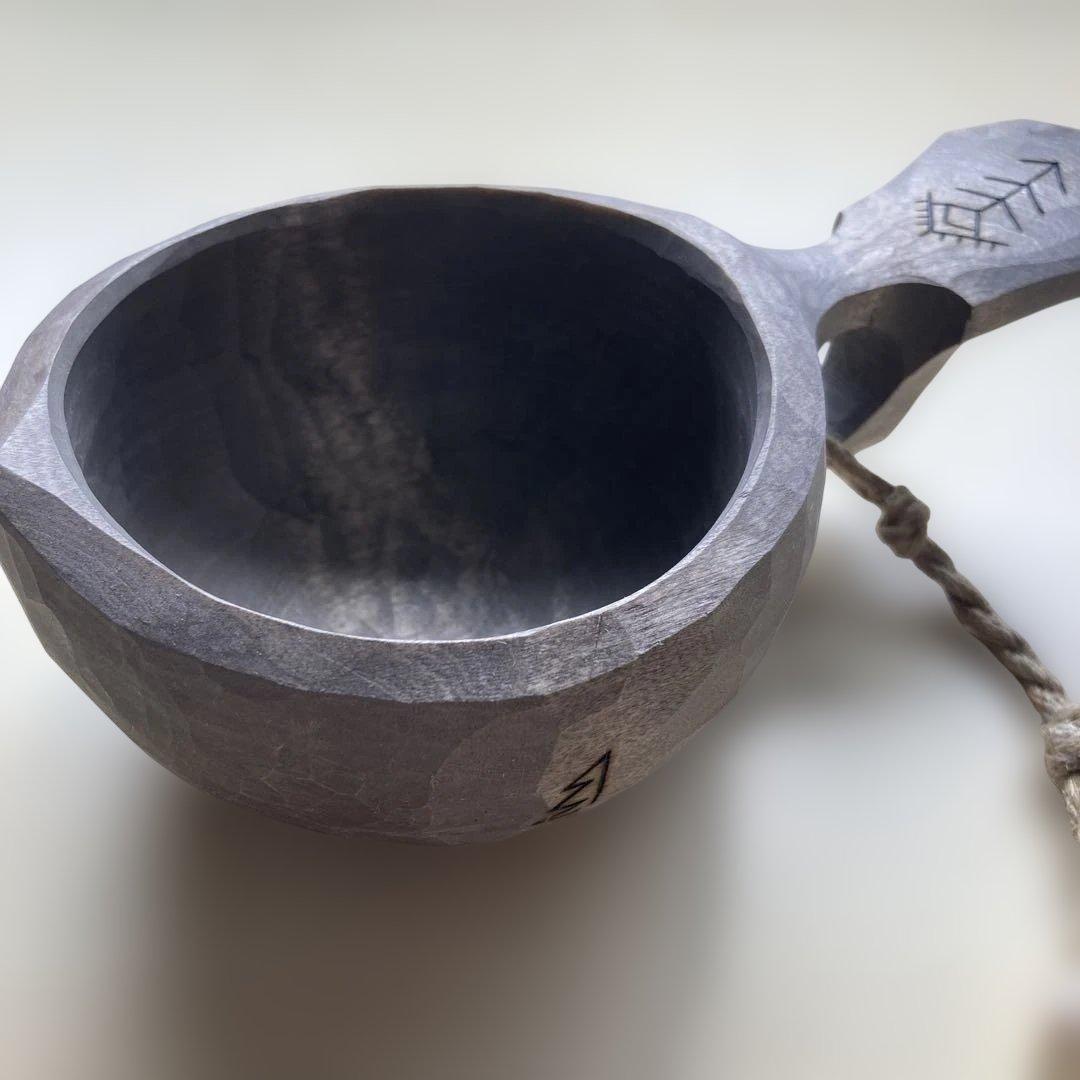 【新品】 ソウルオブシベリア　バードテール　No.2003 ククサ シルバー