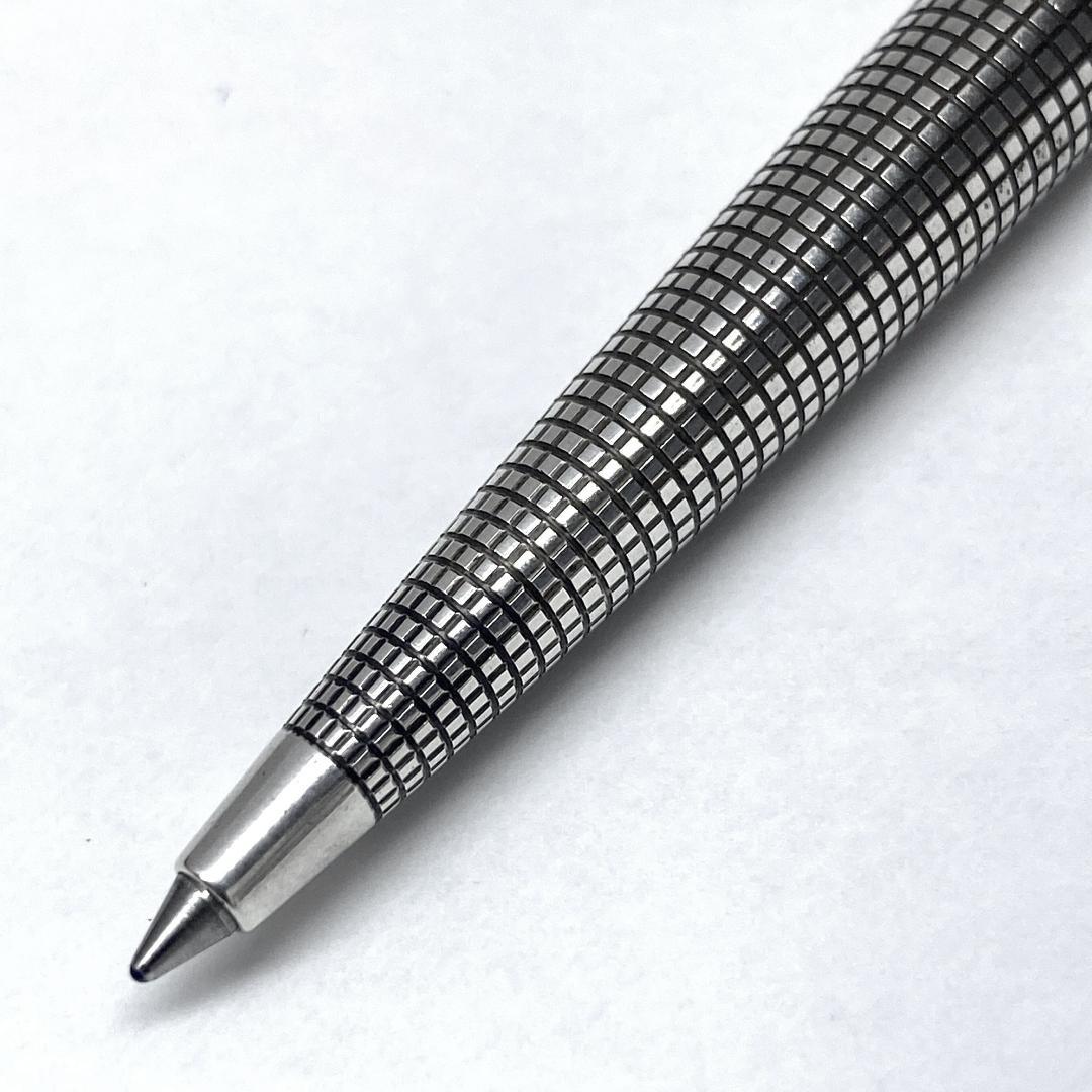 Parker75 スターリングシルバー 格子柄 シズレ ボールペン