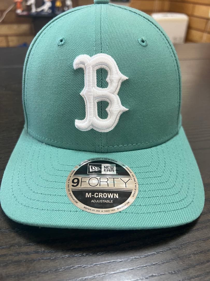 激レア　MLB レッドソックス キャップ 2025 シティーコネクト グリーン