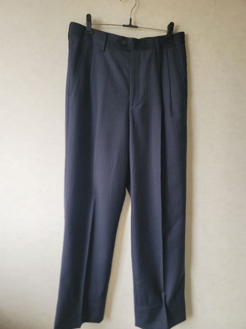 週末値下げ✨✨Giorgio Armani ネイビー ストライプスーツ