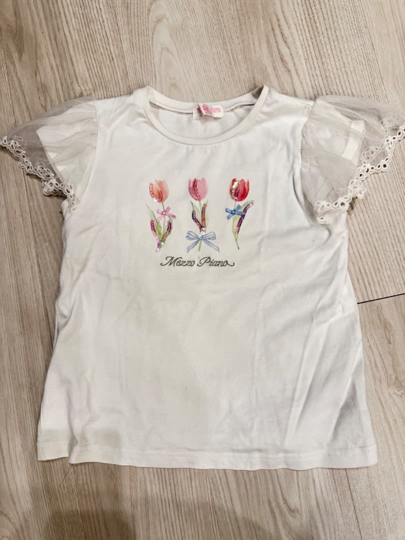 mezzo piano、サイズ130cm、夏服+水着セット