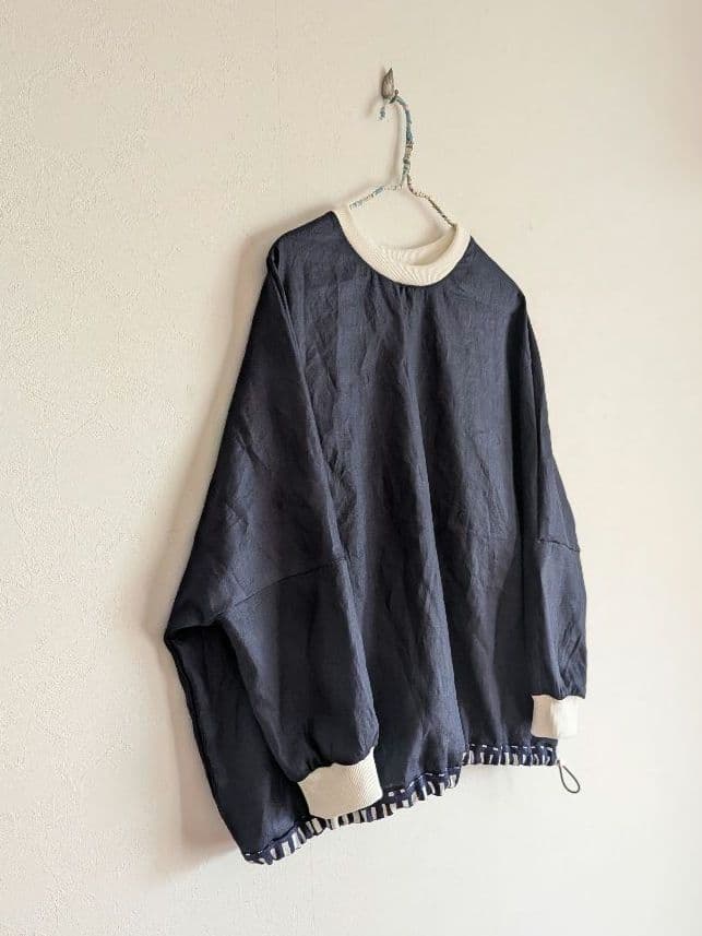 ドロップショルダー　プルオーバー☆ミナペルホネン ハンドメイド