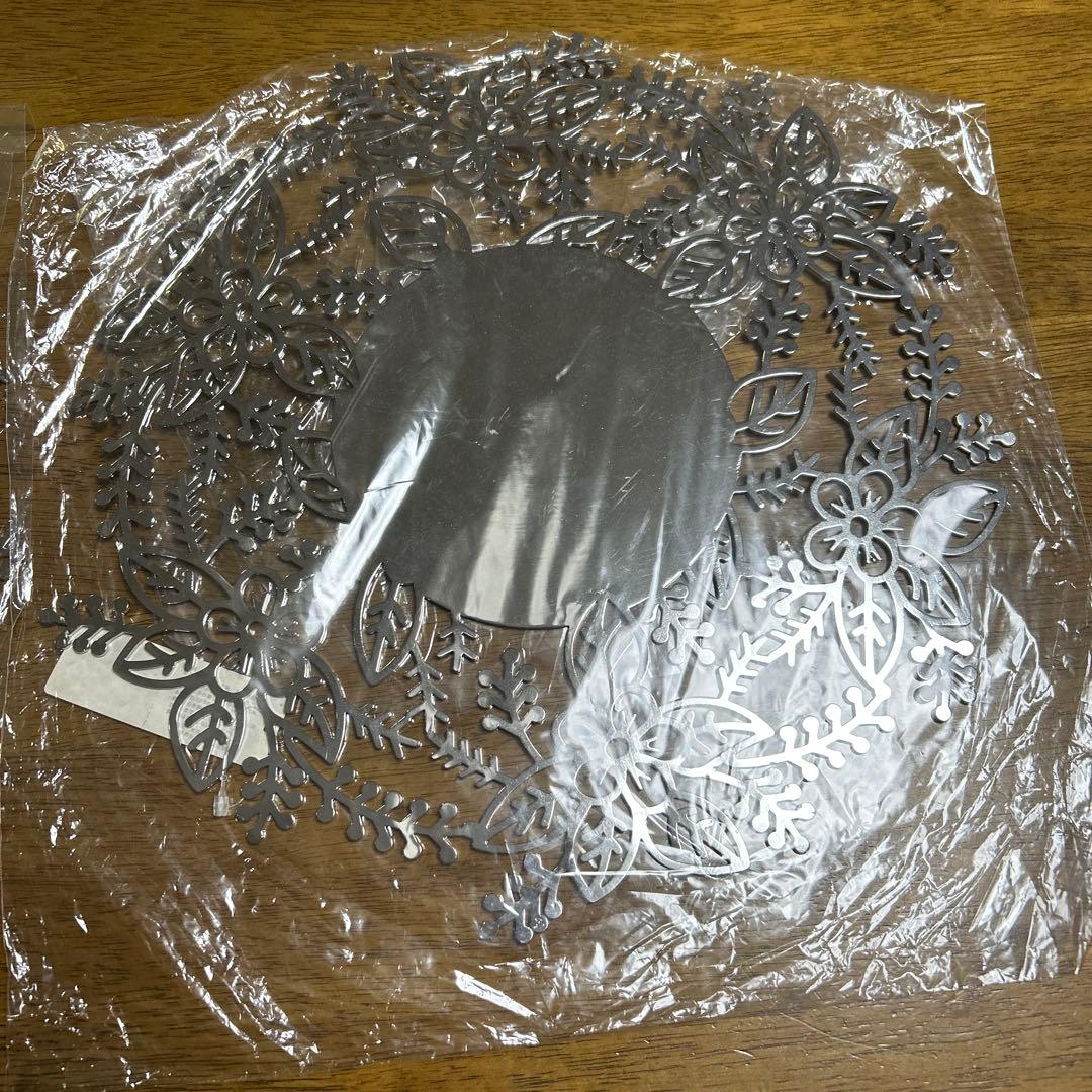 ＊デュ　クリエイティブ　デザイン＊アンダープレート（花）２枚セット