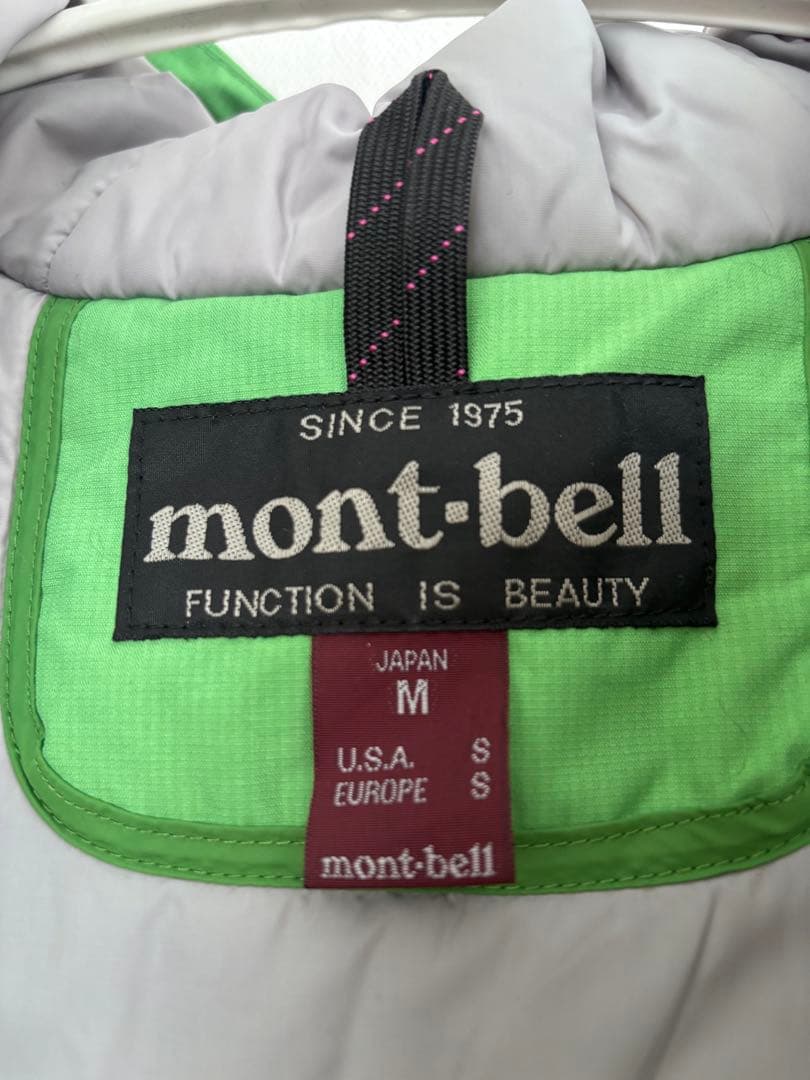 mont-bell パウダーライトパーカ レディース M
