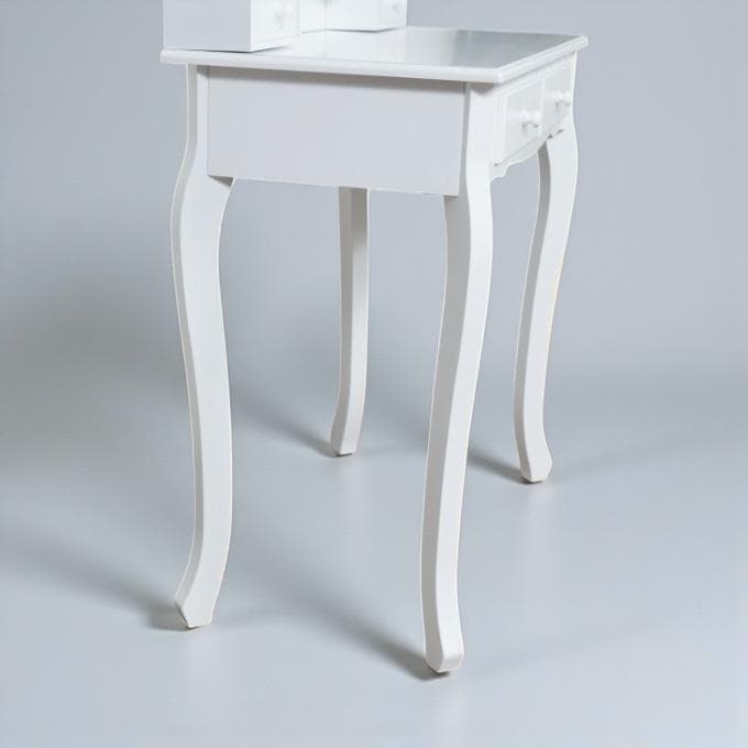 送料無料【新品】アンティーク 調 女優ドレッサーセット