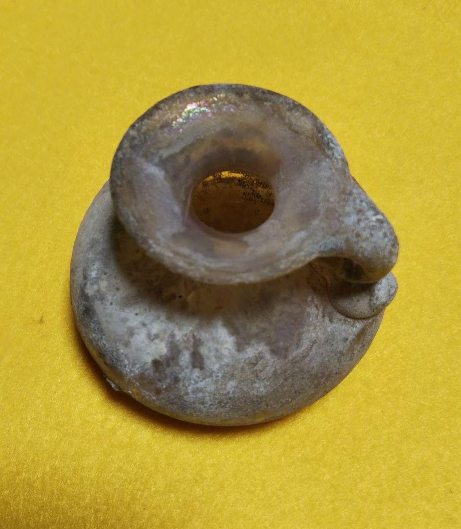 古代ローマングラス/昔のガラス瓶/ローマングラス/ローマのガラス瓶