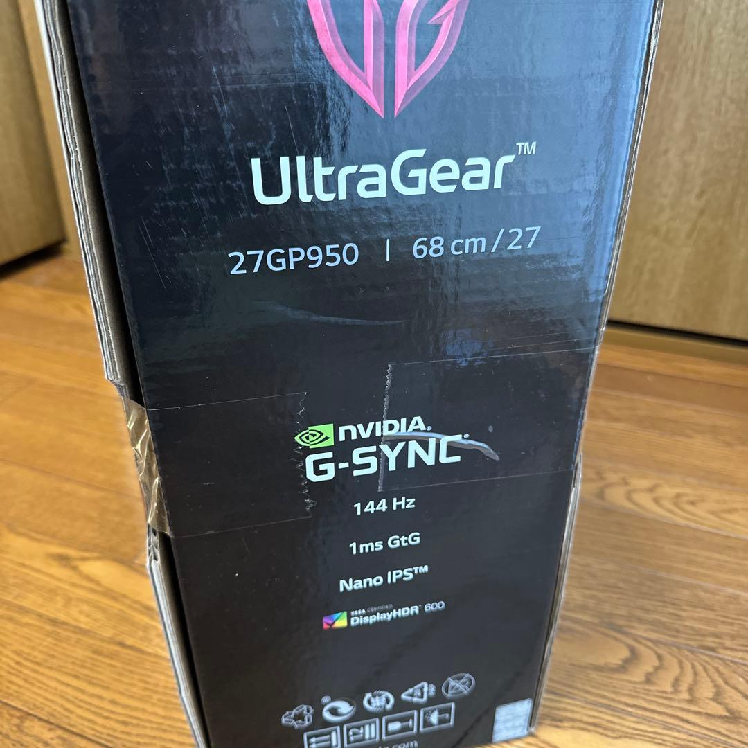 新品　LG ゲーミングモニター UltraGear 27GP950-B PS5