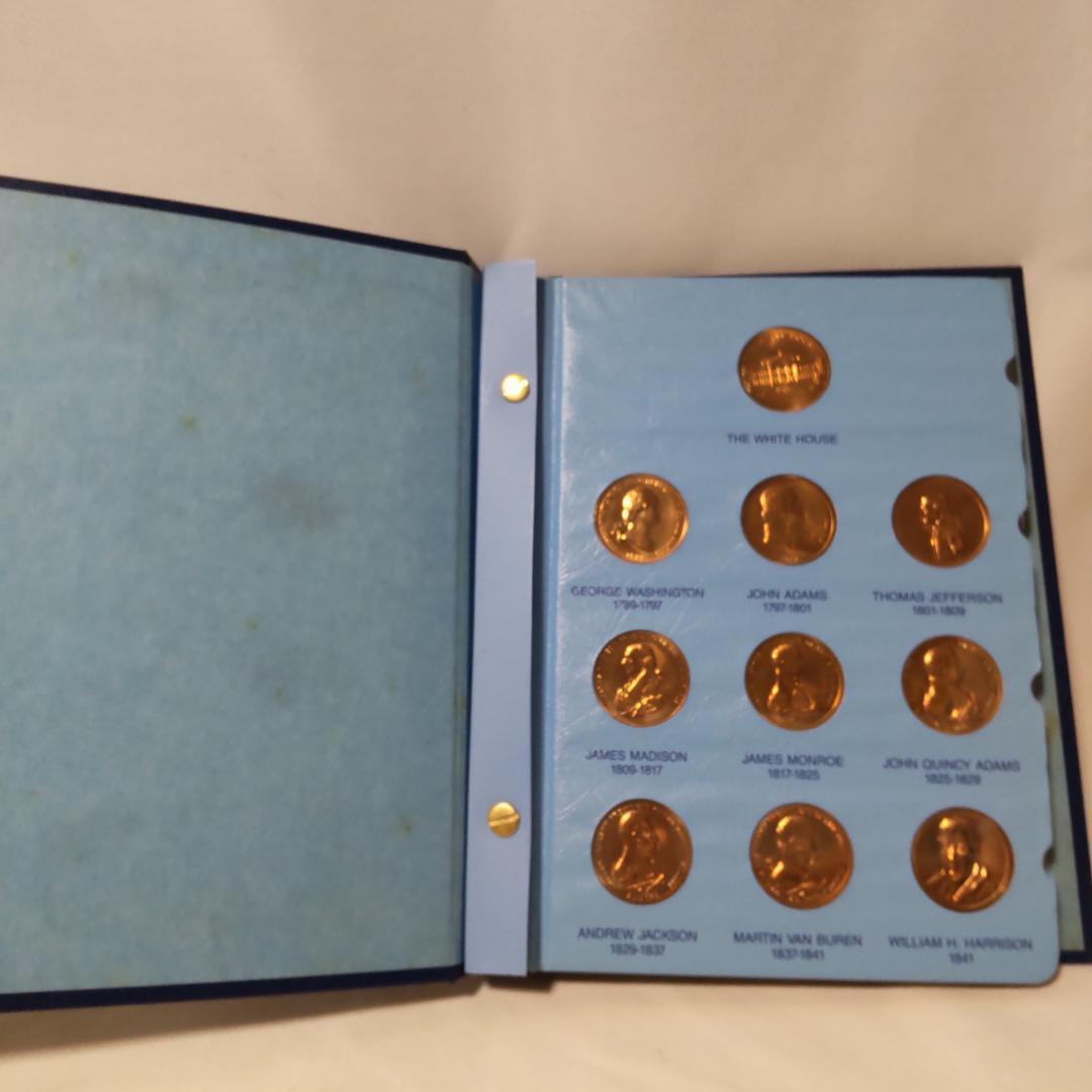 【希少美品】US MINT大統領記念メダル 全45種＋冊子・元箱付