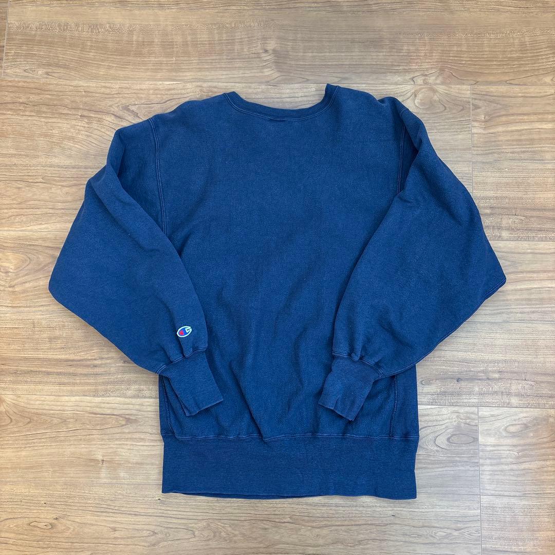 し*お様 90s チャンピオン　リバースウィーブ　XL ネイビー