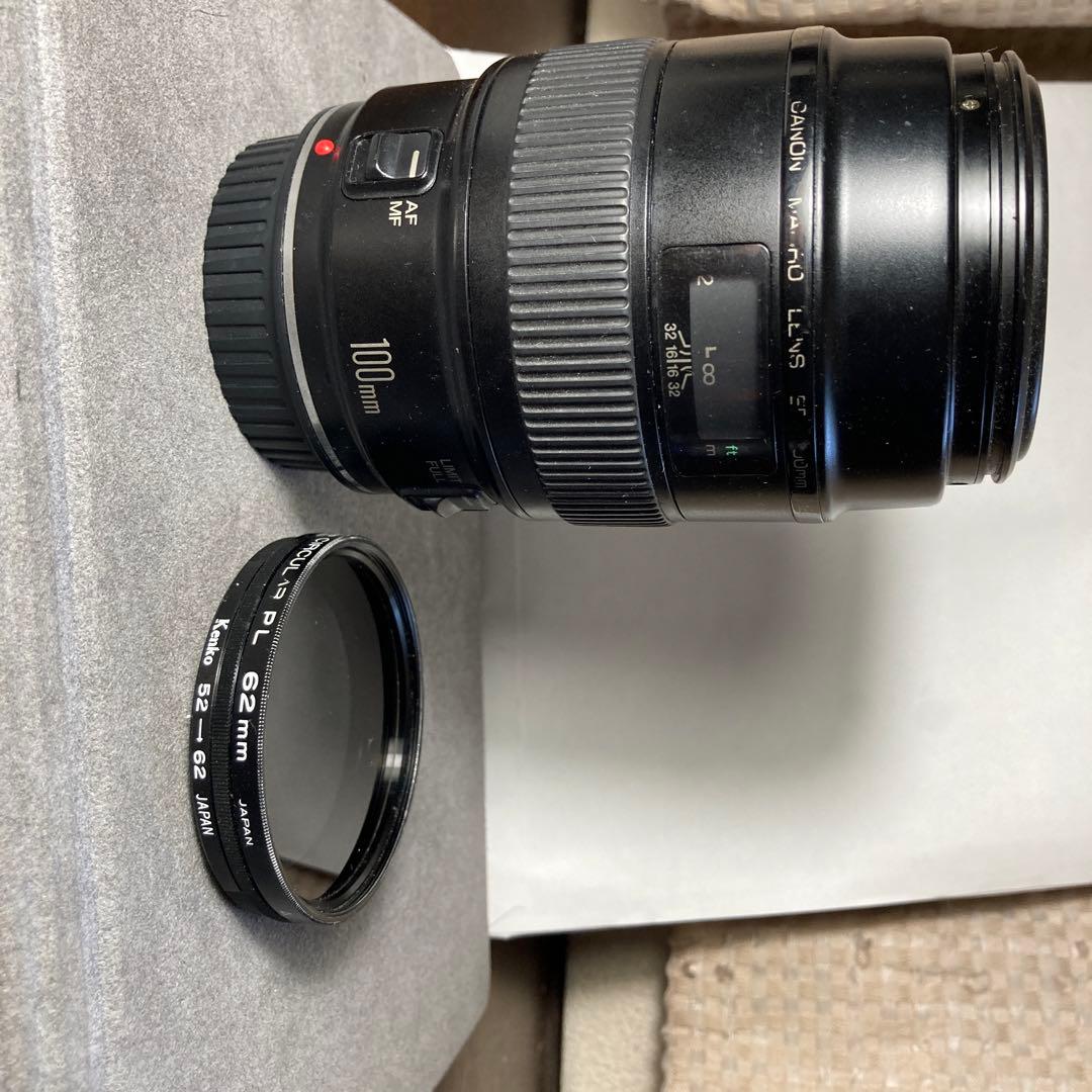 値下げしました。 canon 100mm macro f2.8