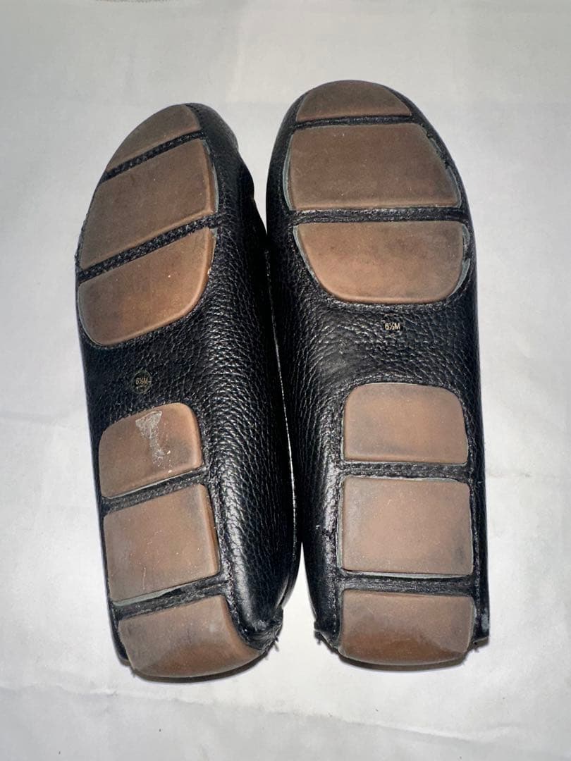 TORY BURCH ブラックレザー ローファー