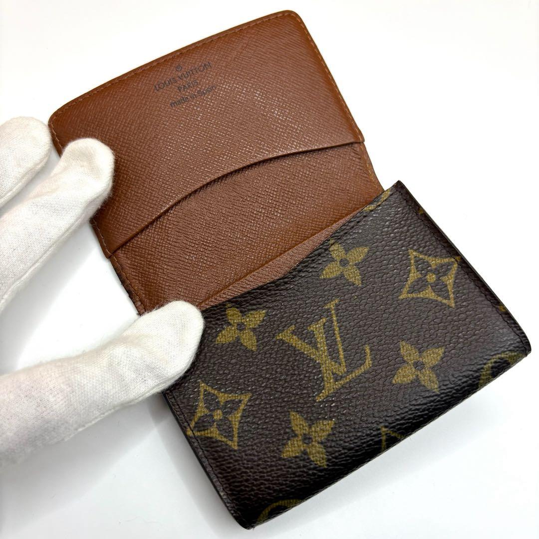 ルイヴィトン アンヴェロップ カルトドゥヴィジット モノグラム 名刺入れ