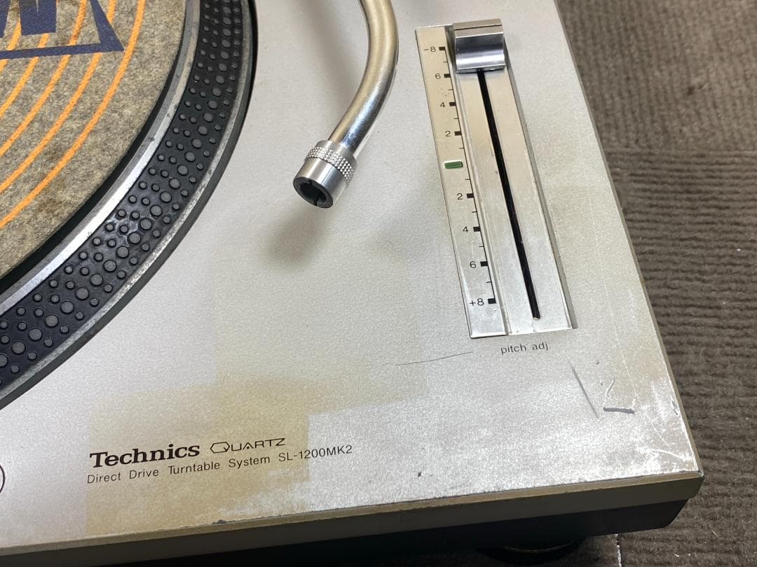 610 technics SL-1200mk2 ターンテーブル