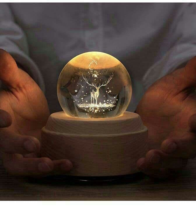 ·クリスタルボールオルゴール変わらぬ音とメロディーに癒されます