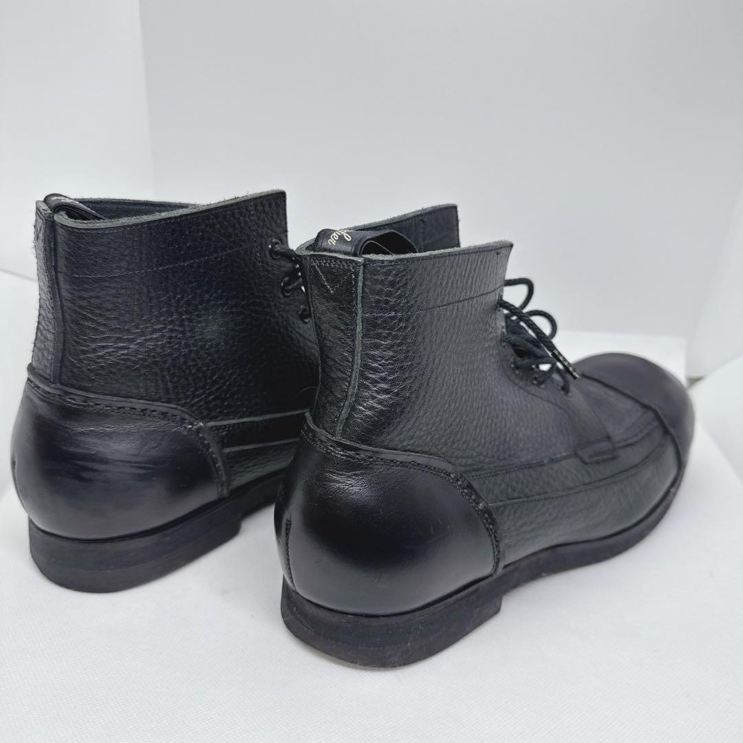 foot the coacher モカシン ワークブーツ 黒 7 26cm