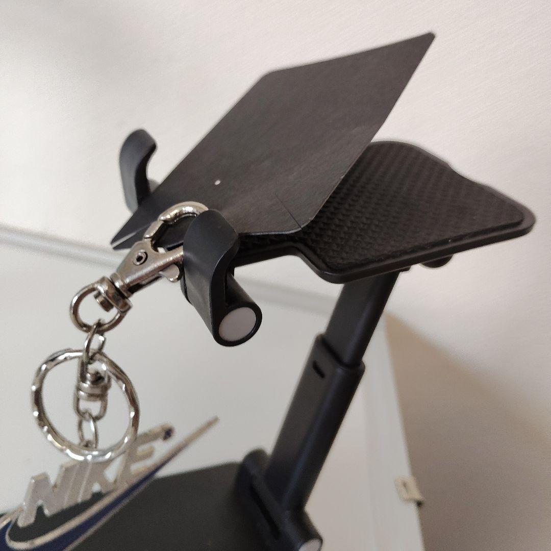 NIKE ロゴ キーホルダー シルバー/ブルー