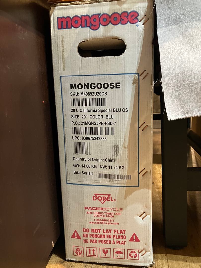 mon マングース BMX California special