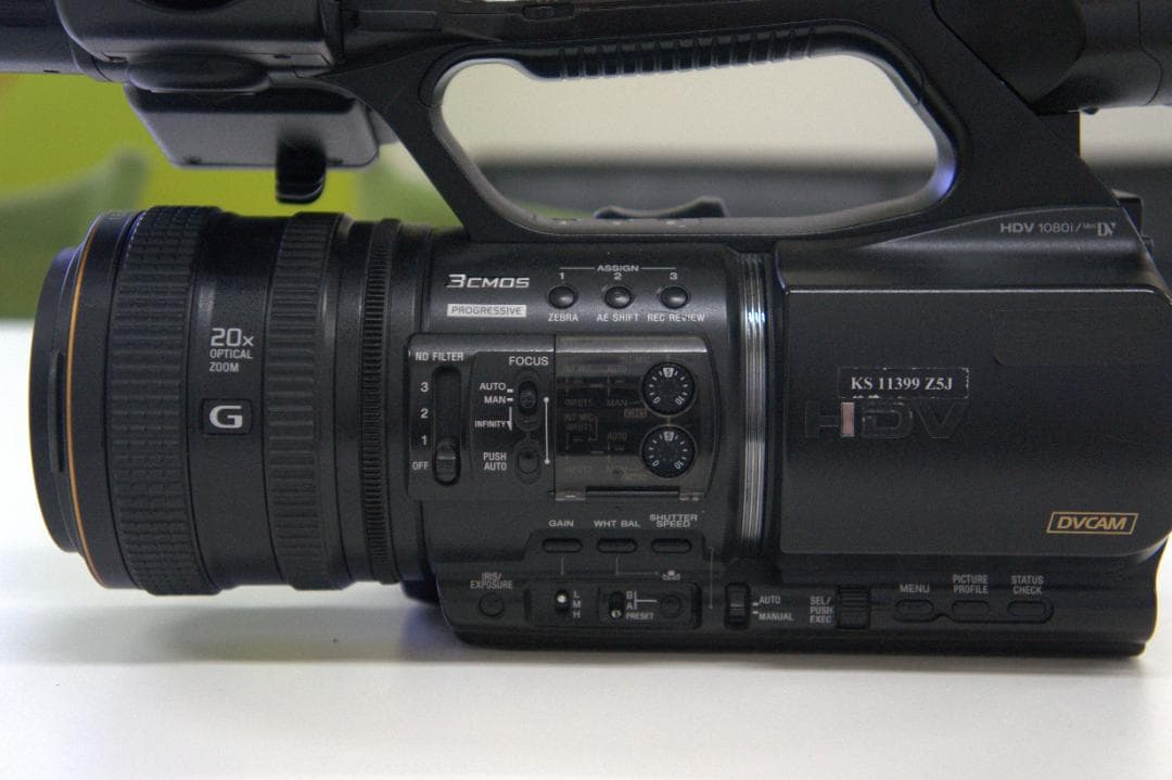 【中古・動作確認済み】SONY HVR-Z5J　ソニー　HDVカムコーダー
