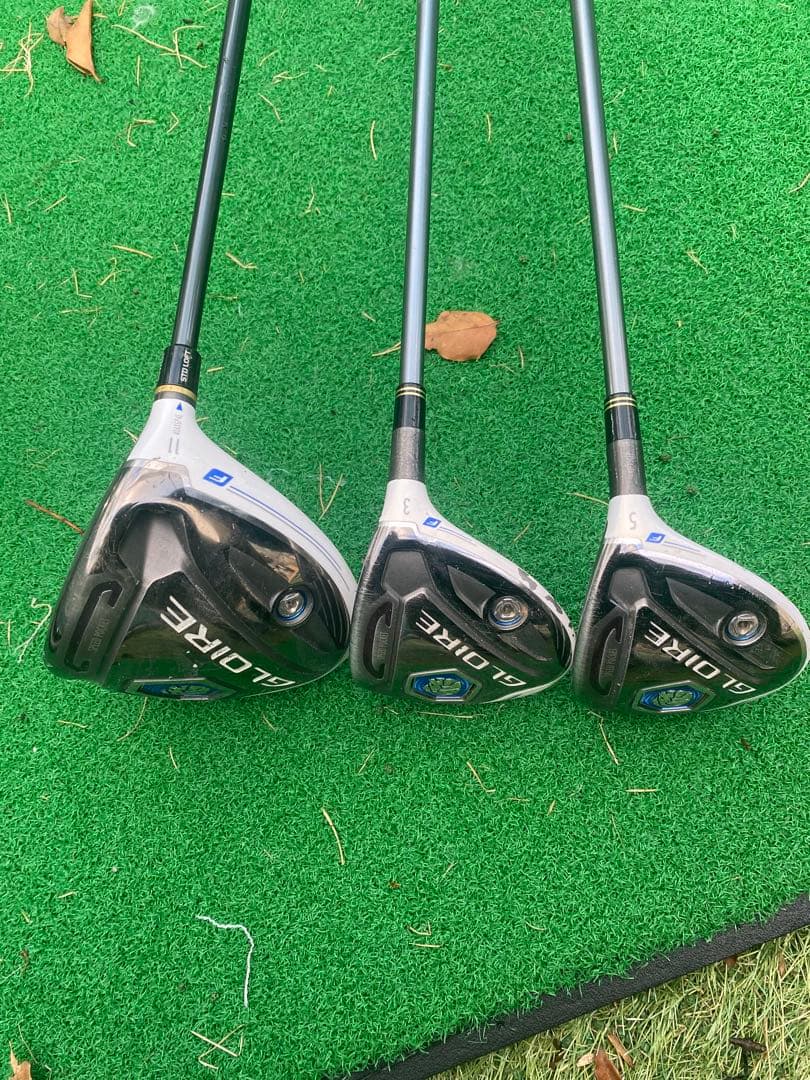 即コースOK！グローレF/G豪華フルセット★SW込6本★PING★アディダス美品