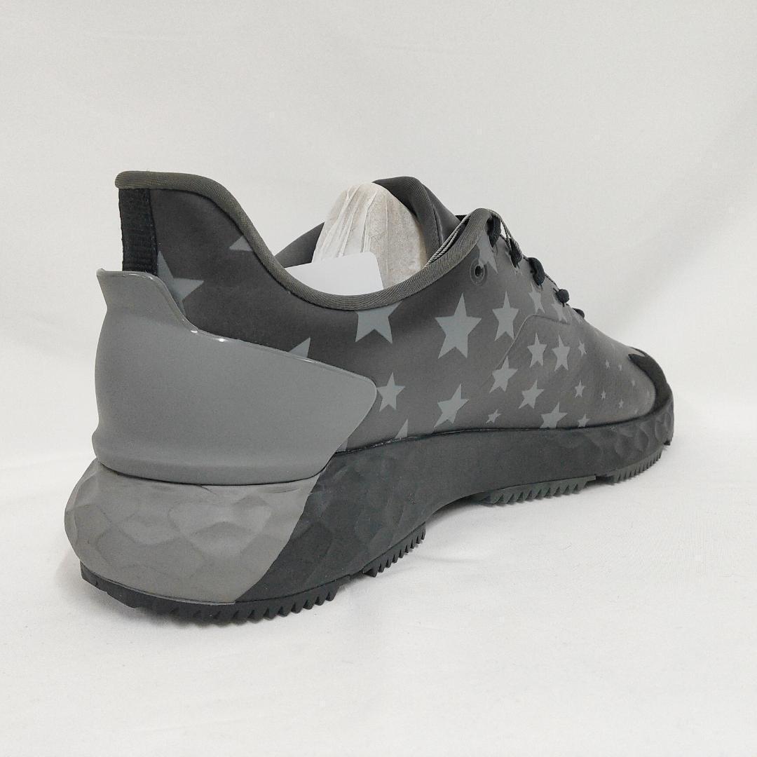 新品 未使用 ジーフォア MG4+スター ゴルフシューズ ブラック 28cm