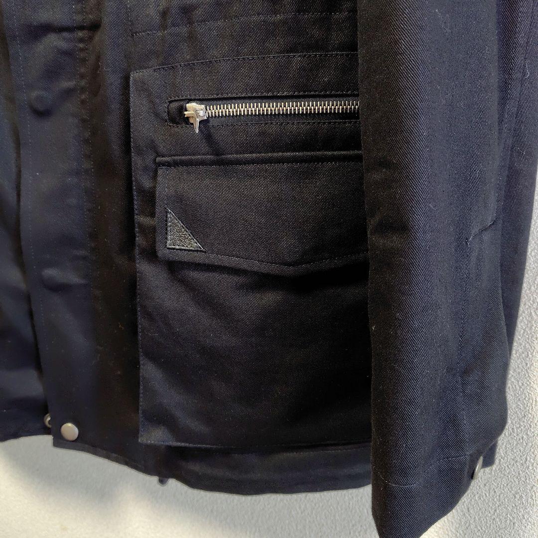 ユ*ー様 SAINT LAURENT PARIS 黒 モッズコートケリング