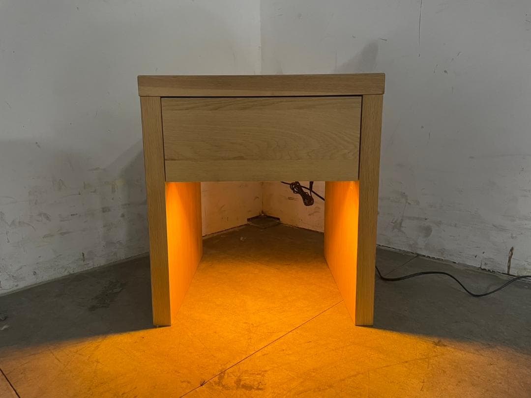 T6458☆展示美品☆カリモク☆karimoku☆ナイトテーブル☆ベッドサイド