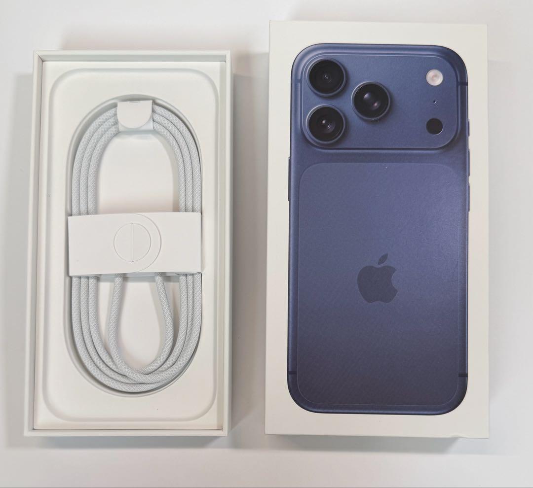 iPhone17Pro 512GB ディープブルー SIMフリー