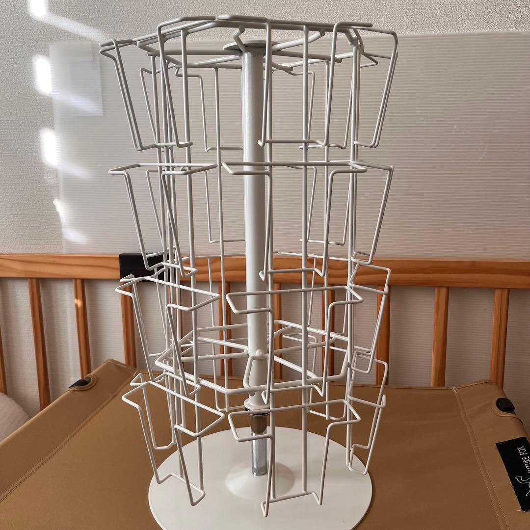 卓上ポストカード回転ラック 店舗用什器