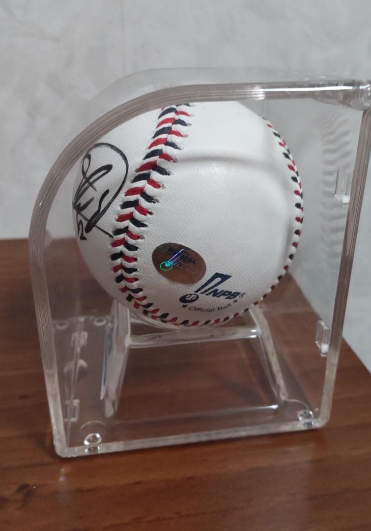 #42 ブランコ選手 直筆サインボール ＆ ケース ※オールスター☆ベイスターズ