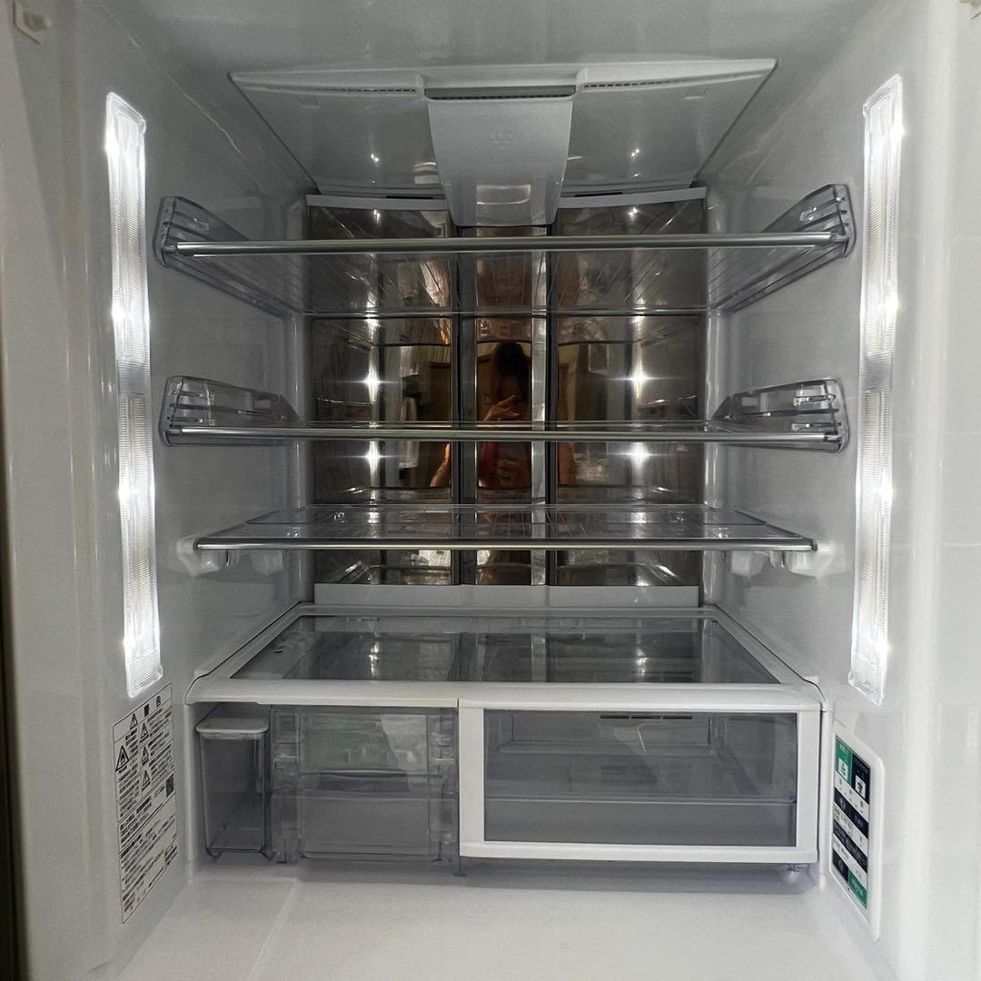 754　設置無料　冷蔵庫　大型　　SHARP　400-500ℓ 安い　中古　綺麗