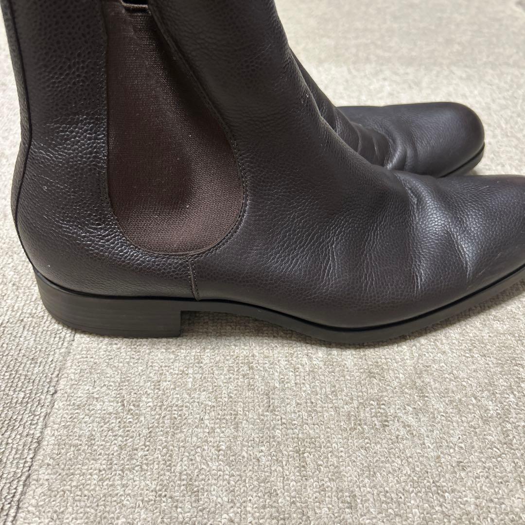 GIORGIO ARMANIジョルジオアルマーニ　サイドゴアブーツ　ハイブラ