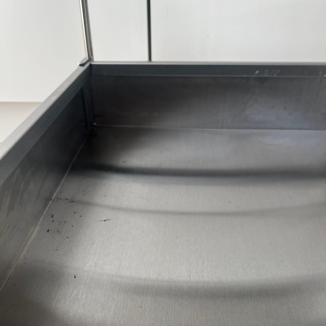 無印良品　ステンレスユニットシェルフワゴンセット