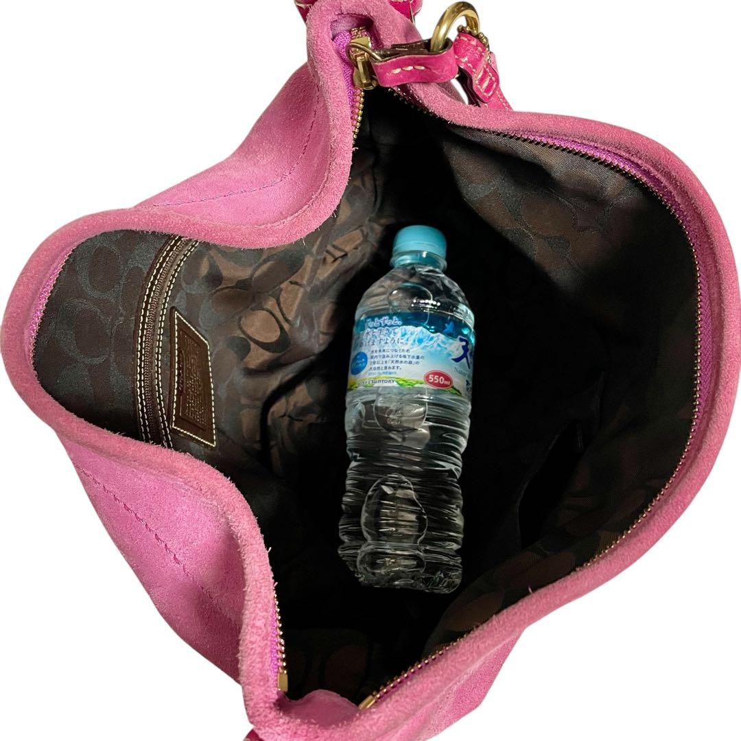 バッグ Coach Soho Shoulder Bag Suede Leather