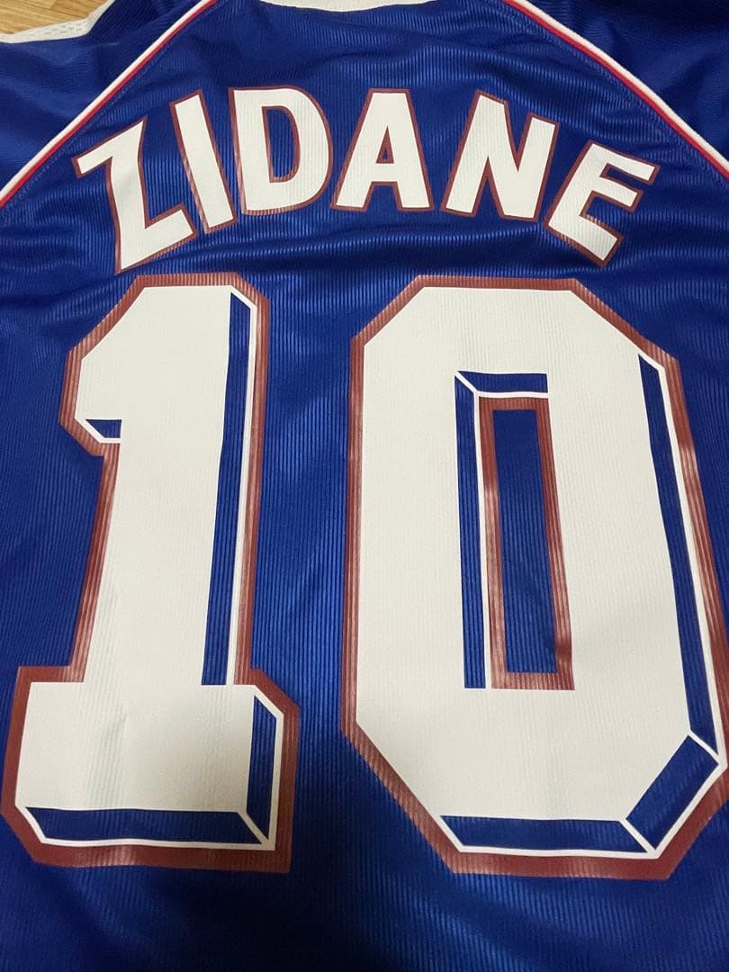 ジダン フランス ホーム ユニフォーム サッカー #10 Ｏサイズ