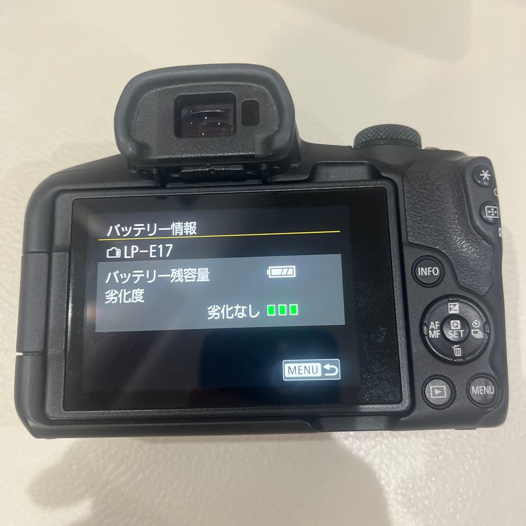 【美品】Canon EOS R50 標準＋ズームレンズ付｜動作確認済