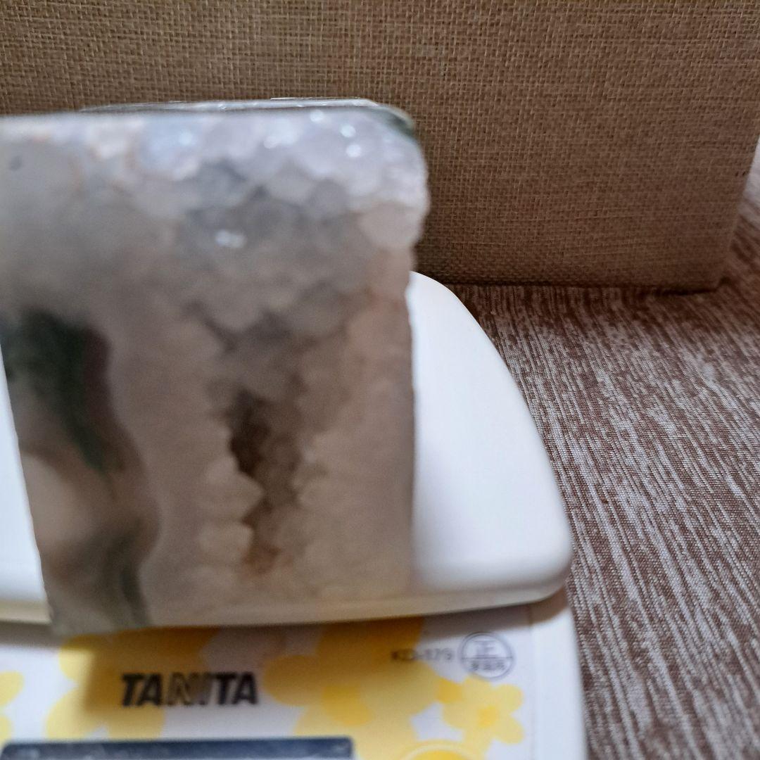 モスアゲート　天然石　タワーポイント　結晶　キラキラ✴️原石