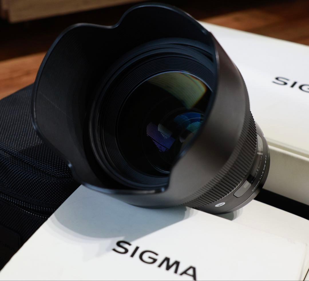 SIGMA 50mm F1.4 DG HSM EFマウント+ USB Dock
