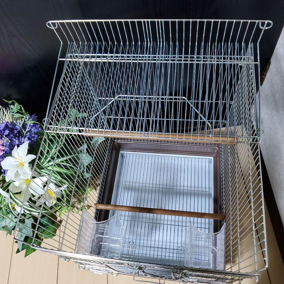 希少 ホーエイ HOEI 鳥かご…扉が大きく開くタイプです